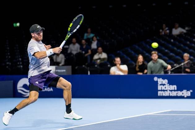 Tennis, ATP tournament in Brussels