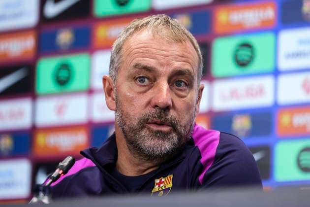 Football, Spain, FC Barcelona, Press conference