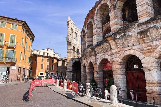 Daily Life In Verona A general view of Arena in Verona, Italy, on October 17, 2024 Verona Italy  C Daily Life In Verona A general view of Arena in Verona, Italy, on October 17, 2024 Verona Italy  Copyright: xAlessandroxBremecx originalFilename: bremec-dailylif241017_np3SR.jpg  Copyright: xIMAGO AlessandroxBremecx originalFilename:imago0773886089h.jpg