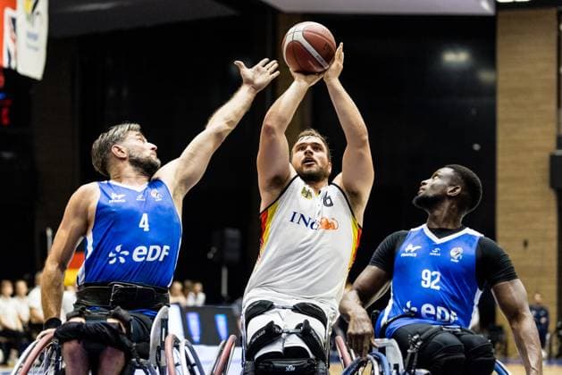 Basketball, Wheelchair basketball, European Championship, Germany - France