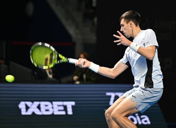 Tennis, ATP tournament in Almaty