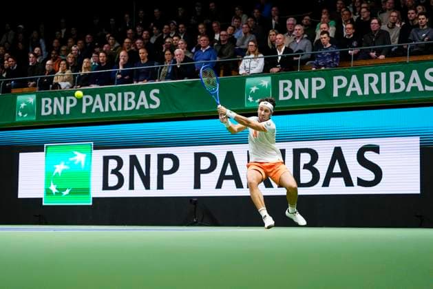 STOCKHOLM, SWEDEN 20251017 Norways Casper Ruud in his quarterfinal match against Sebastian Korda, USA, during the BNP Paribas Nordic Open tennis tournament at Kungliga tennishallen STOCKHOLM SWEDEN x11288x  Copyright: xPontusxOrre TTx TENNIS NORDIC OPEN