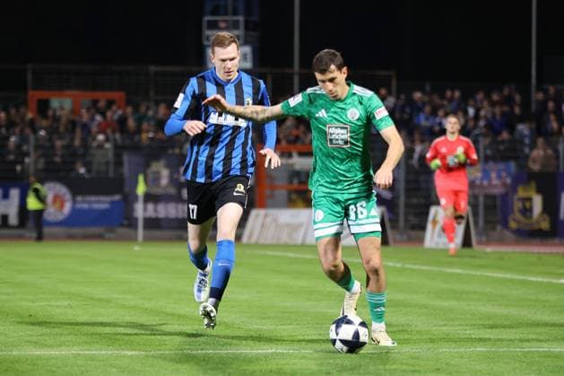 Football, RL Südwest, Eintracht Trier - FC 08 Homburg