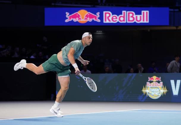 TENNIS - ATP, Tennis Herren Erste Bank Open VIENNA,AUSTRIA,17.OCT.25 - TENNIS - ATP World Tour, Erste Bank Open, Red Bull BassLine. Image shows Tallon Griekspoor (NED).  GEPAxpictures xWalterxLuger