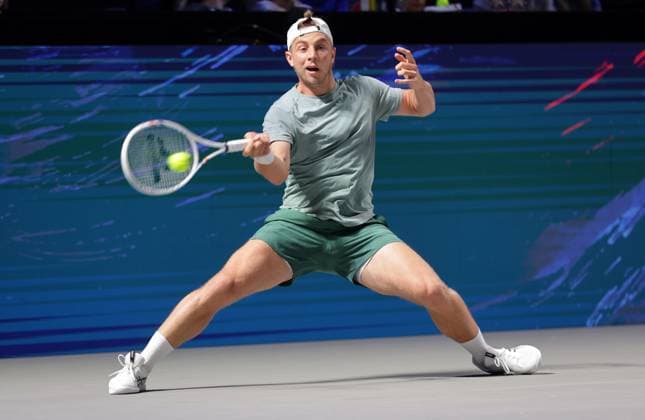 TENNIS - ATP, Tennis Herren Erste Bank Open VIENNA,AUSTRIA,17.OCT.25 - TENNIS - ATP World Tour, Erste Bank Open, Red Bull BassLine. Image shows Tallon Griekspoor (NED).  GEPAxpictures xWalterxLuger