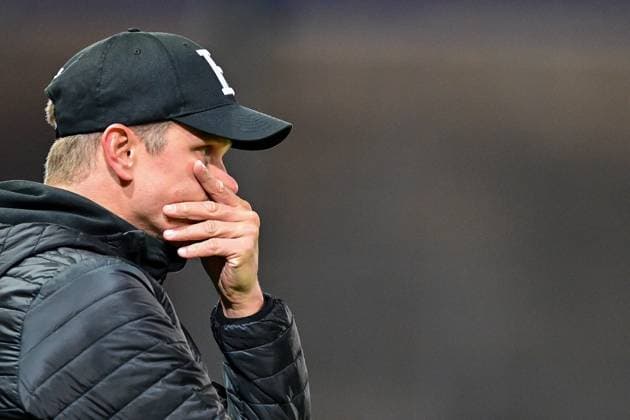 Coach Sven Bender Unterhaching looking disappointed, disappointment, frustration, disappointed, pessimistic, single image, action, action, 17 10 2025, Unterhaching Germany , Football, Regionalliga Bayern, SpVgg Unterhaching SpVgg Bayreuth xslx