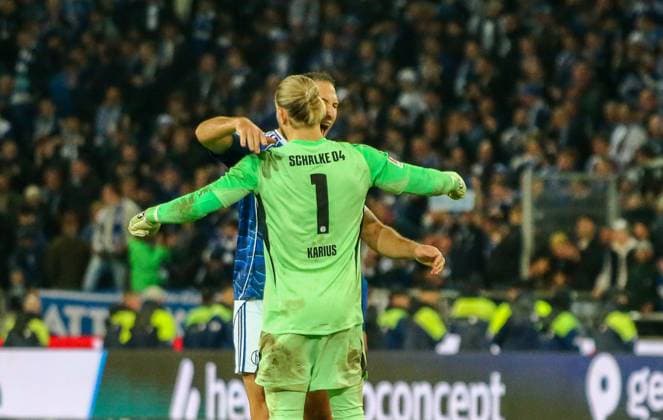 Germany Soccer 2 Bundesliga 2025 26, 9 Matchday Hannover 96 vs FC Schalke 04 Heinz von Heiden Arena Stadion Hannover Loris Karius FC Schalke 04, 1 Hannover Copyright: xAymanxAlahmedx