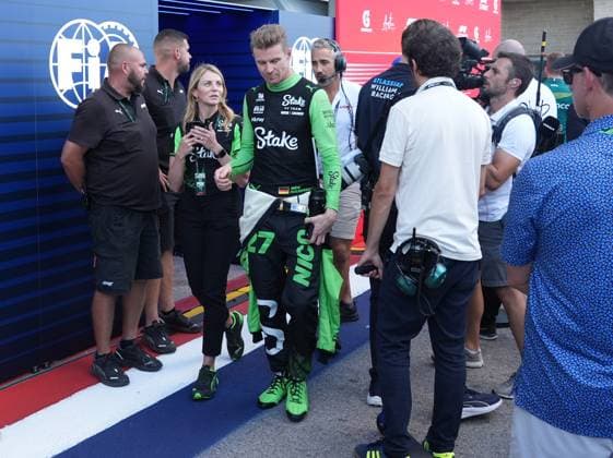 FORMULA 1 MSC CRUISES UNITED STATES GRAND PRIX 2025 17 10 2025, Circuit of The Americas, Austin, FORMULA 1 MSC CRUISES UNITED STATES GRAND PRIX 2025 , pictured Nico Hülkenberg DEU , Stake F1 Team Kick Sauber starts tomorrows sprint race from 4th place nordphotoxGmbHx xBratic nph00250