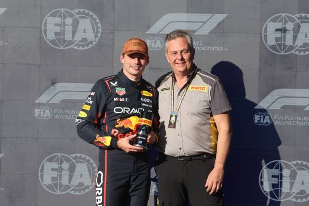 17.10.2025, Circuit of The Americas, Austin, FORMULA 1 MSC CRUISES UNITED STATES GRAND PRIX 2025 , im Bild Max Verstappen (NLD), Oracle Red Bull Racing startet von der Poleposition das morgige Sprintrennen. (Photo by Hasan Bratic DeFodi Images) 17 10 2025, Circuit of The Americas, Austin, FORMULA 1 MSC CRUISES UNITED STATES GRAND PRIX 2025 , pictured Max Verstappen NLD , Oracle Red Bull Racing starts tomorrows sprint race from pole position Photo by Hasan Bratic DeFodi Images