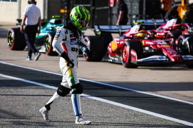 F1 - UNITED STATES GRAND PRIX 2025 NORRIS Lando (gbr), McLaren F1 Team MCL39, portrait during the 2025 Formula 1 United States Grand Prix, 19th round of the 2025 FIA Formula One World Championship, WM, Weltmeisterschaft from October 17 to 19, 2025 on the Circuit of the Americas, in Austin, Texas, United States of America - AustinUnited States  Copyright: xANTONINxVINCENTx