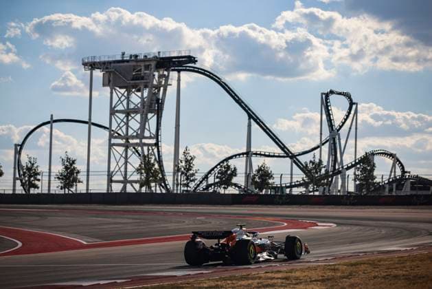 F1 - UNITED STATES GRAND PRIX 2025 04 NORRIS Lando (gbr), McLaren F1 Team MCL39, action during the 2025 Formula 1 United States Grand Prix, 19th round of the 2025 FIA Formula One World Championship, WM, Weltmeisterschaft from October 17 to 19, 2025 on the Circuit of the Americas, in Austin, Texas, United States of America - AustinUnited States  Copyright: xXavixBonillax