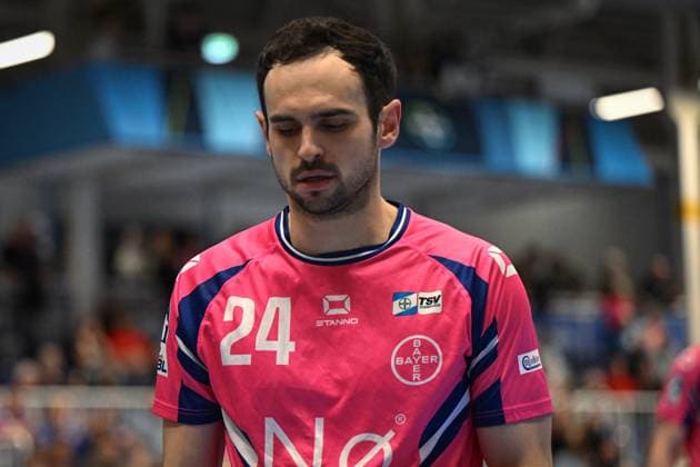 Germany, Handball, 2 Bundesliga, 8 Matchday, 2025 2026, TSV Bayer Dormagen vs HSG Krefeld Niederrhein, 17 10 2025, TSV Bayer Sportcenter, Dormagen, Germany, Peter Strosack TSV Bayer Dormagen, 24 Copyright: xMarkusxVerwimpx