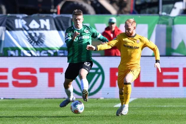 Football, 2. BL, SC Preußen Münster - SG Dynamo Dresden
