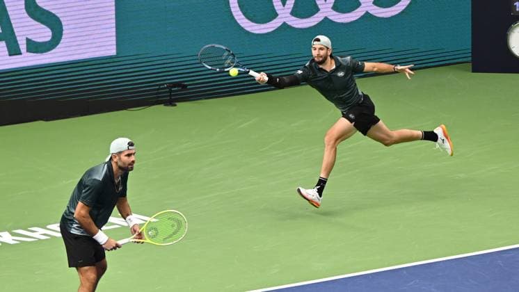 Tennis, ATP tournament in Stockholm
