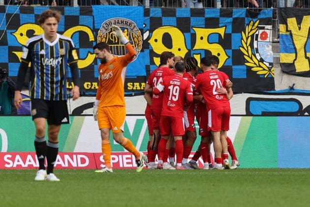 Football, 1. FC Saarbrücken - SC Verl