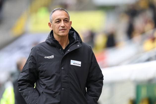 3 Liga Alemannia Aachen FC Ingolstadt 04 Head Coach Muzzicato Benedetto AA before the match 3 Liga FC Ingolstadt 04 Season 2025 2026 Alemannia Aachen