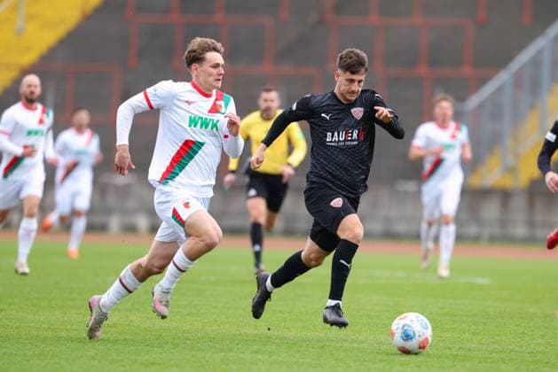 Football, RL Bayern, FC Augsburg II - TSV Buchbach