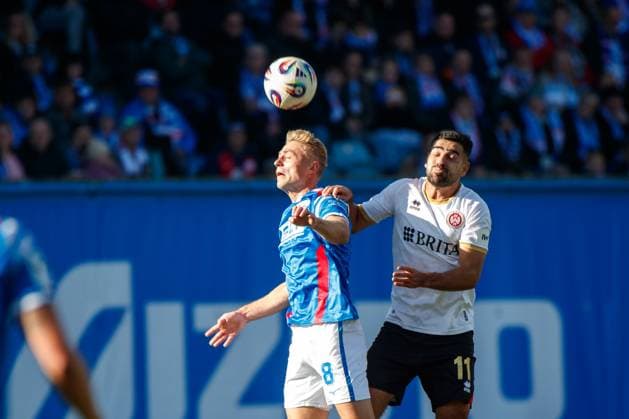 Football, 3rd League, FC Hansa Rostock - SV Wehen-Wiesbaden