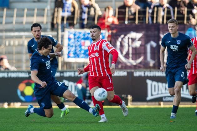 Football, RL Nordost, SV Babelsberg 03 - FC Rot Weiß Erfurt