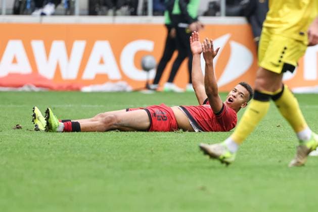 3 Liga Alemannia Aachen FC Ingolstadt 04 Marcel Costly 22, FCI complains 3 Liga FC Ingolstadt 04 Season 2025 2026 Alemannia Aachen