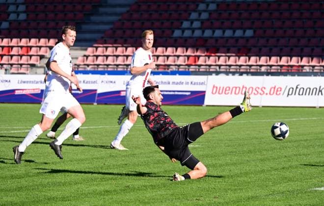 Football, RL Südwest, KSV Hessen Kassel - SG Barockstadt Fulda-Lehnerz