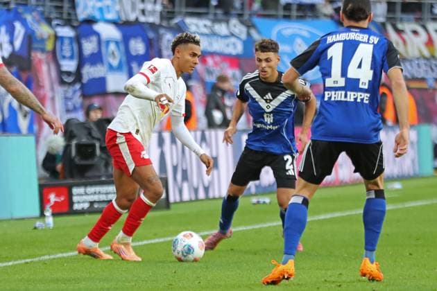 Football, 1. BL, RB Leipzig - Hamburger SV