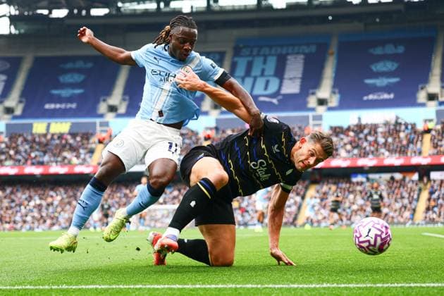 Football, England, Manchester City - FC Everton