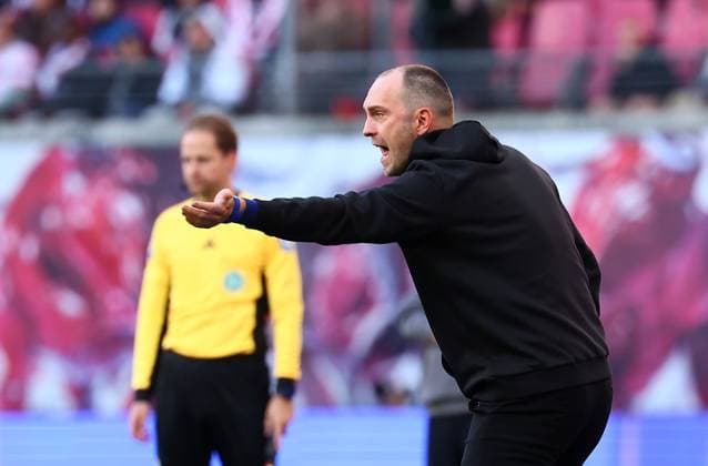 RB Leipzig Hamburg Bundesliga Leipzig, 18 10 2025, Red Bull Arena, Football, Bundesliga, Matchday 7 , RB Leipzig vs Hamburger SV , In the picture Coach Ole Werner RB Leipzig , Picture Point