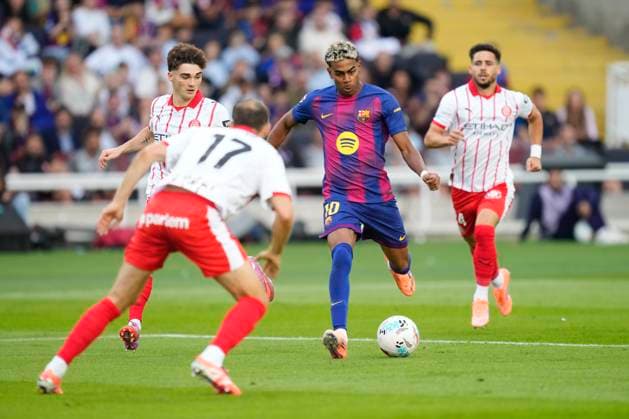 Football, Spain, FC Barcelona - FC Girona