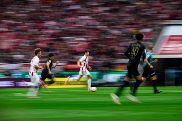 COLOGNE, GERMANY - 18 OCTOBER, 2025: Eric Martel - The football match of Bundesliga 1. FC Koeln vs FC Augsburg at Rhein Energie Stadion.  Copyright: xVITALIIxKLIUIEVx