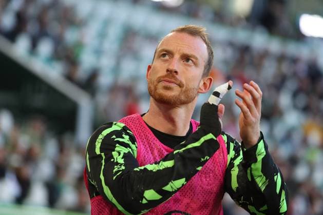 VfL vs Stuttgart, 1 BL Wolfsburg, 18 10 2025, FOOTBALL VfL Wolfsburg vs VfB Stuttgart, 1 BL, Season 2025 26 Maximilian Arnold VfL Wolfsburg Wolfsburg