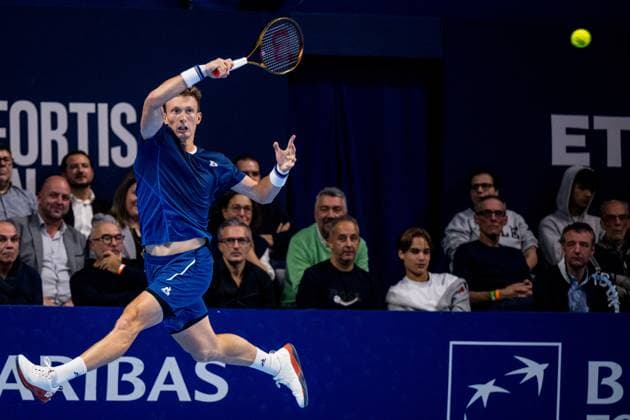 Tennis, ATP tournament in Brussels