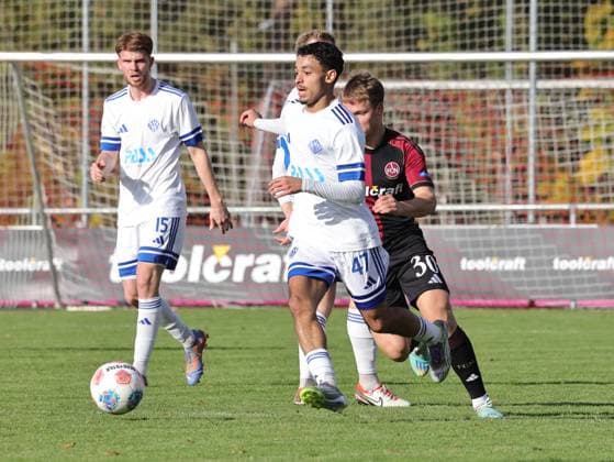 18 10 2025 Soccer Season 2025 2026 Regionalliga Bayern 14 Matchday 1 FC Nürnberg FCN II Club SV Viktoria Aschaffenburg DaMa xdaxmax Othmane Elidrissi Errahhali 47, SV Viktoria Aschaffenburg Gil Ebner 30, 1 FC Nürnberg FCN II
