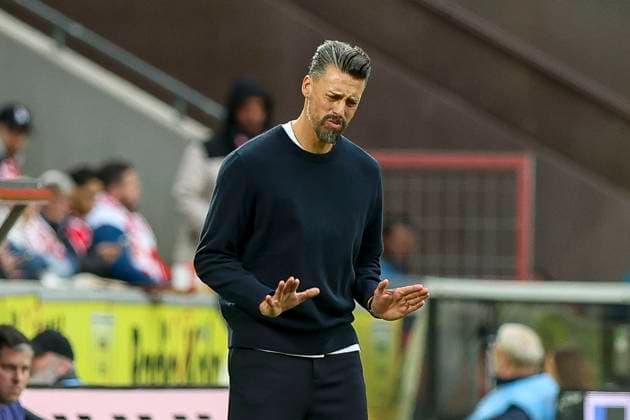 Cologne, Germany, 18 10 25 Coach Sandro Wagner gestures, gestures during the 1 Bundesliga match between 1 FC Köln vs FC Augsburg at RheinEnergieStadion Cologne RheinEnergieStadion North Rhine Westphalia Germany Copyright: xBrauer-Fotoagenturx xAdrianxSchlx