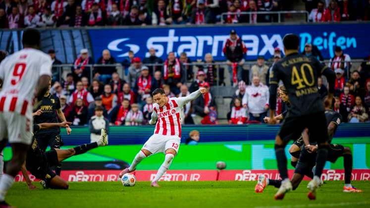 Cologne, Germany 18th Oct 2025 Goal for 1 1 by Said El Mala Köln 1 FC Köln FC Augsburg 18 10 2025