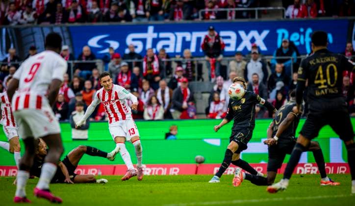 Cologne, Germany 18th Oct 2025 Goal for 1 1 by Said El Mala Köln 1 FC Köln FC Augsburg 18 10 2025