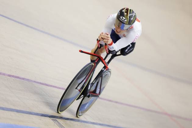 2025 UCI Para-Cycling Track World Championships Picture by Alex Whitehead SWpix.com - 18 10 2025 - Cycling - 2025 UCI Para-Cycling Track World Championships - Rio Olympic Velodrome, Rio de Janeiro, Brazil - MC2 1 Km Time Trial Qualifying - Shota Kawamoto (Japan) Copyright: x xSWpix.comx(t axPhotographyxHubxLtd)xAlexxWhitehead SWpix.comx SWP-3030-10014