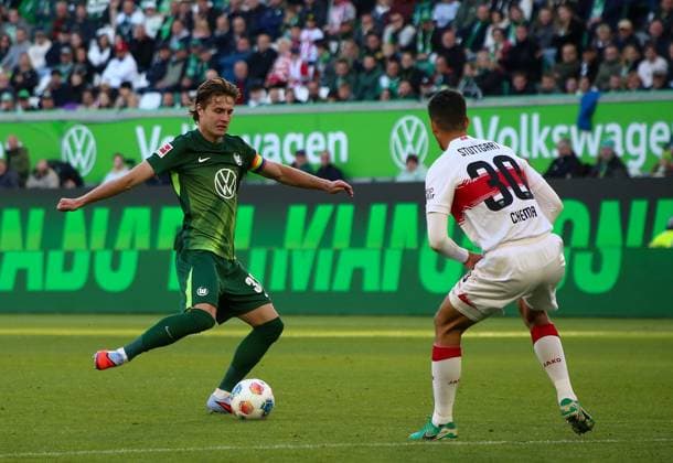 Germany Bundesliga 2025 26, 7 Matchday VfL Wolfsburg vs VfB Stuttgart Volkswagen Arena Wolfsburg Yannick Gerhardt VfL Wolfsburg, 31 Copyright: xAymanxAlahmedx