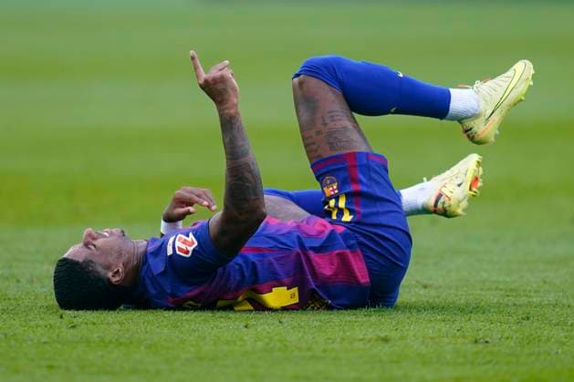 La Liga EA Sports. Date 9 Marcus Rashford of FC Barcelona, Barca during the La Liga EA Sports match between FC Barcelona and Girona FC played at Lluis Companys Stadium on October 18, 2025 in Barcelona. kpng Copyright: xSergioxRuizx xImagox PS_2501018_BAR_GIR_2526_022