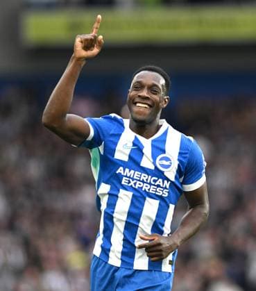 Danny Welbeck of Brighton celebrates after scoring his second goal during the Premier League match between Brighton and Hove Albion and Newcastle United at the American Express Stadium , Brighton , UK - 18th October 2025 Brighton & Hove Albion v Newcastle United Premier League Football, Amex Stadium, Sussex, United Kingdom - 18 Oct 2025Brighton Amex Stadium Sussex United Kingdom Editorial use only. No merchandising. For Football images FA and Premier League restrictions apply inc. no internet mobile usage without FAPL license - for details contact Football Dataco  Copyright: xSimonxDack Shutterstockx 15547704u