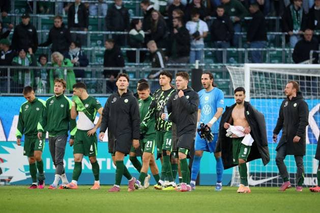 VfL vs Stuttgart, 1 BL Wolfsburg, 18 10 2025, FOOTBALL VfL Wolfsburg vs VfB Stuttgart, 1 BL, Season 2025 26 End of match, Wolfsburg