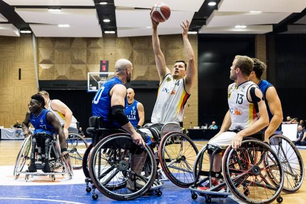 Basketball, Wheelchair basketball, European Championship, Germany wins bronze against Italy