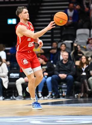 18 10 2025 Basketball Season 2025 2026 2 Bundesliga Pro A 04 Matchday Nuremberg Falcons Basketball Club NBC Phoenix Hagen xwoxzix Vincent John Friederici 30, Nuremberg Falcons BC NBC