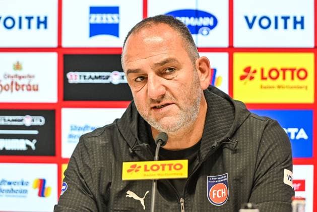 Football, 1. BL, 1. FC Heidenheim - SV Werder Bremen, Press conference of the coaches after the match