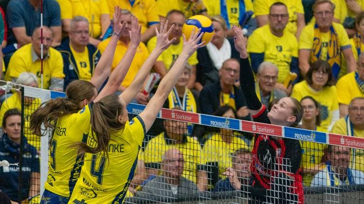 Volleyball, Women, VBF, SSC Palmberg Schwerin - ETV Hamburg