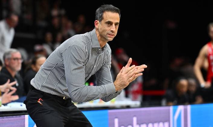 18 10 2025 Basketball Season 2025 2026 2 Bundesliga Pro A 04 Matchday Nuremberg Falcons Basketball Club NBC Phoenix Hagen xwoxzix Christopher Chris Robert Harris Coach Headcoach Phoenix Hagen