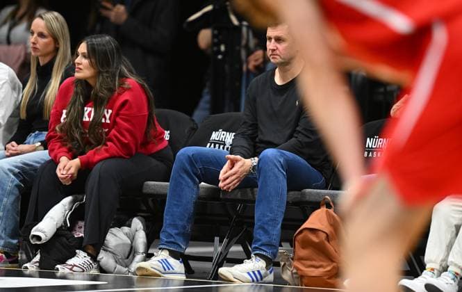 18 10 2025 Basketball Season 2025 2026 2 Bundesliga Pro A 04 Matchday Nuremberg Falcons Basketball Club NBC Phoenix Hagen xwoxzix Alan Ibrahimagic Co Coach National Team
