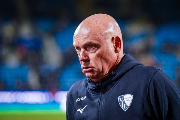 Germany Soccer 2 Bundesliga 2025 26, 9 Matchday VfL Bochum vs Hertha BSC Berlin Vonovia Ruhrstadion Bochum Uwe Rösler Coach, VfL Bochum Bochum North Rhine-Westphalia Germany Copyright: xJOERANxSTEINSIEKx