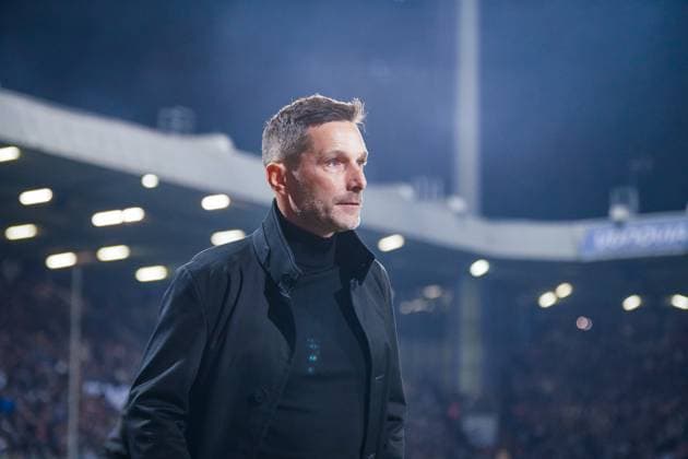 Germany Soccer 2 Bundesliga 2025 26, 9 Matchday VfL Bochum vs Hertha BSC Berlin Vonovia Ruhrstadion Bochum Stefan Leitl Coach, Hertha BSC Bochum North Rhine-Westphalia Germany Copyright: xJOERANxSTEINSIEKx