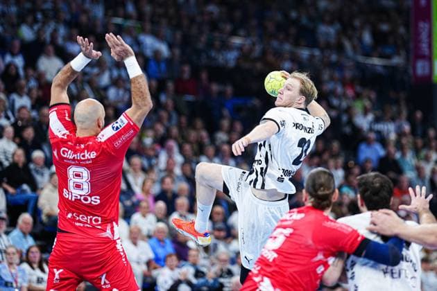 Handball, HBL, THW Kiel - MT Melsungen